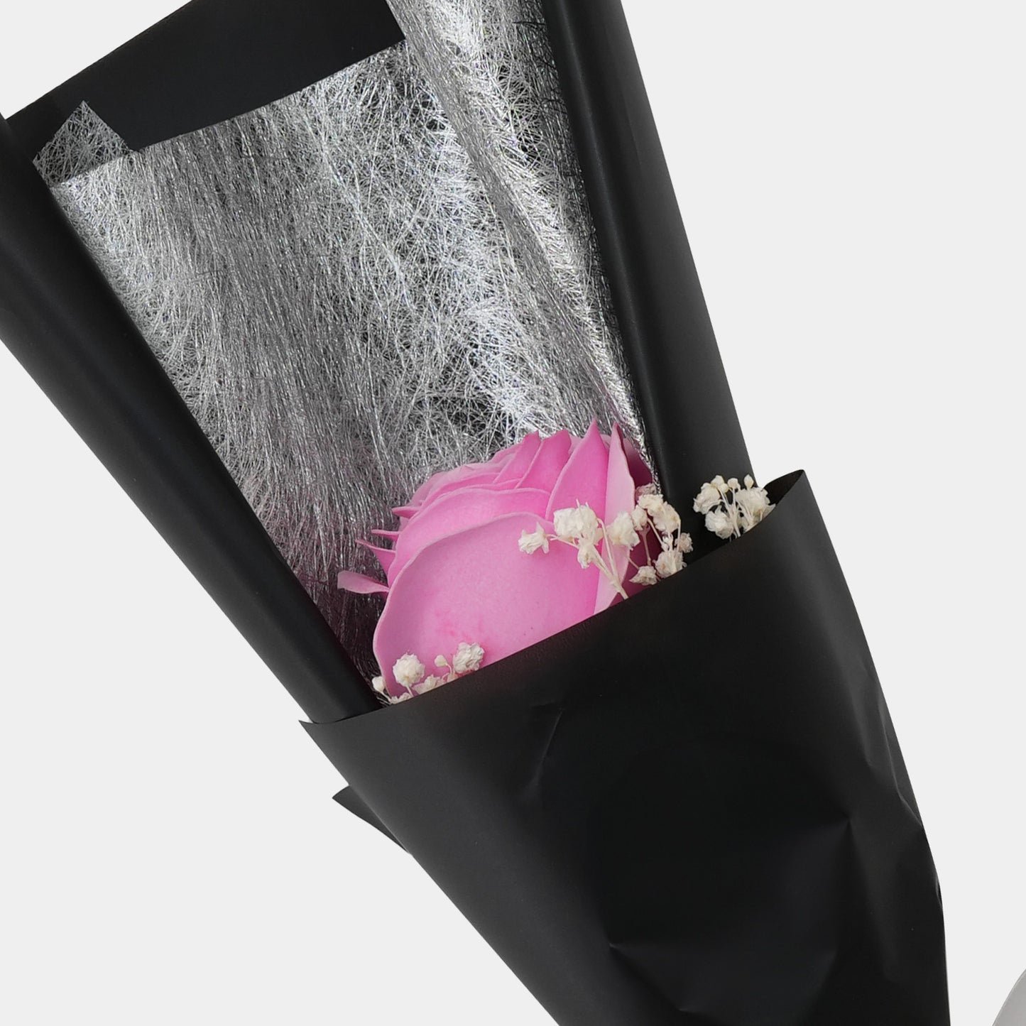 Beauty Single Rose Soap - Pink