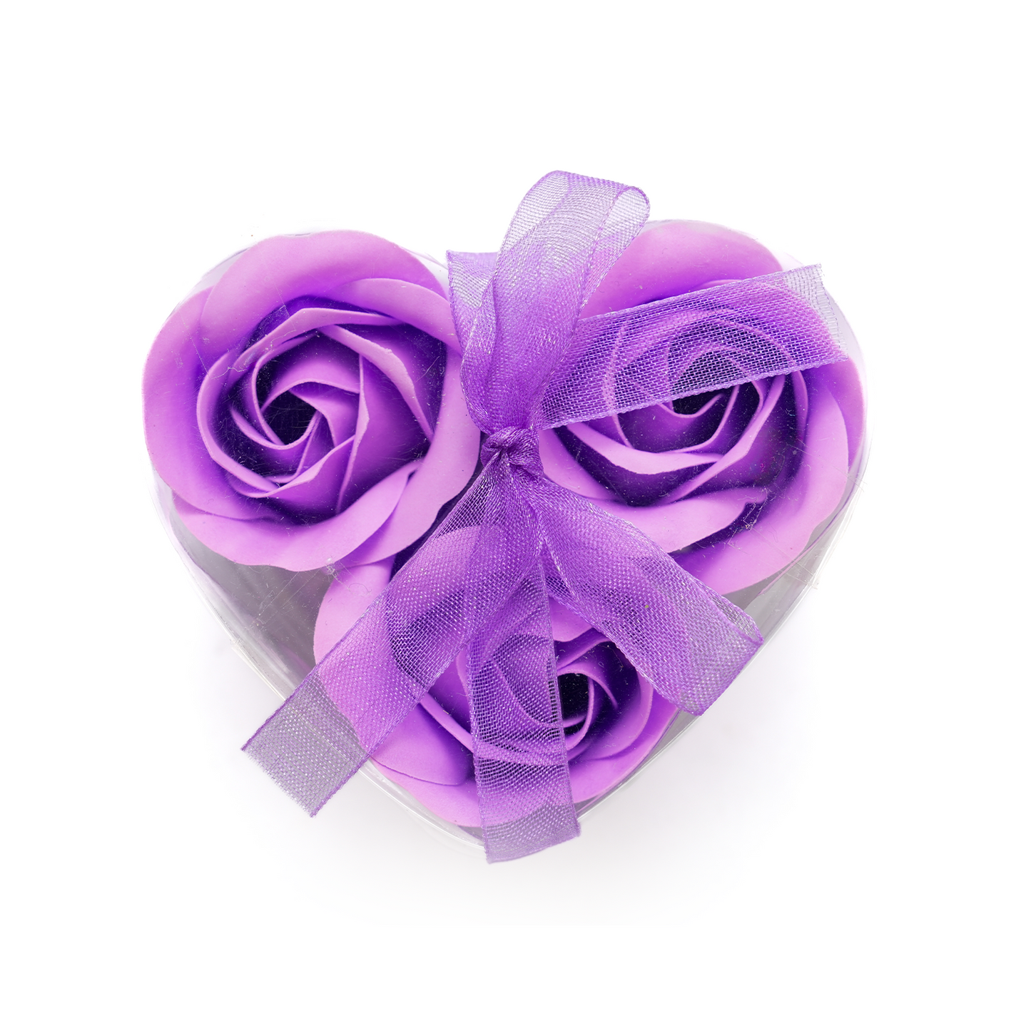 Mini Lavender Flower Soap Box