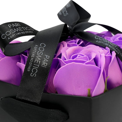 Lavender Flower Soap Box - 9 Roses