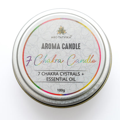7 Chakra Aroma Scented Candle