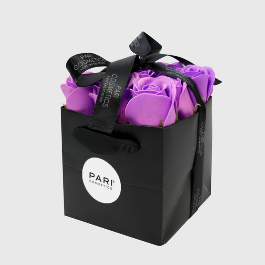 Lavender Flower Soap Box - 9 Roses