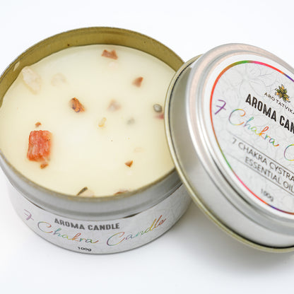 7 Chakra Aroma Scented Candle
