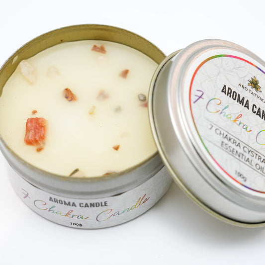 7 Chakra Aroma Scented Candle