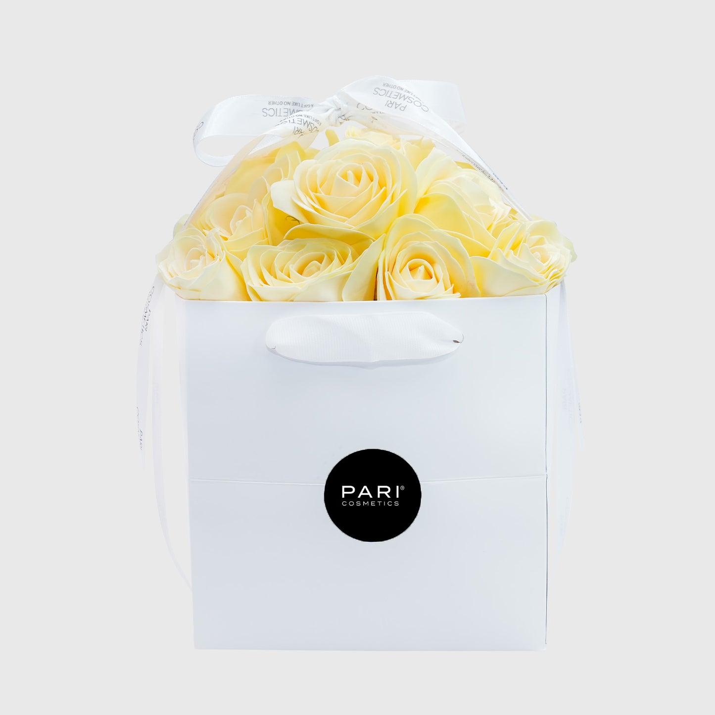 Ivory Bouquet Flower Soap Box - 17 Roses