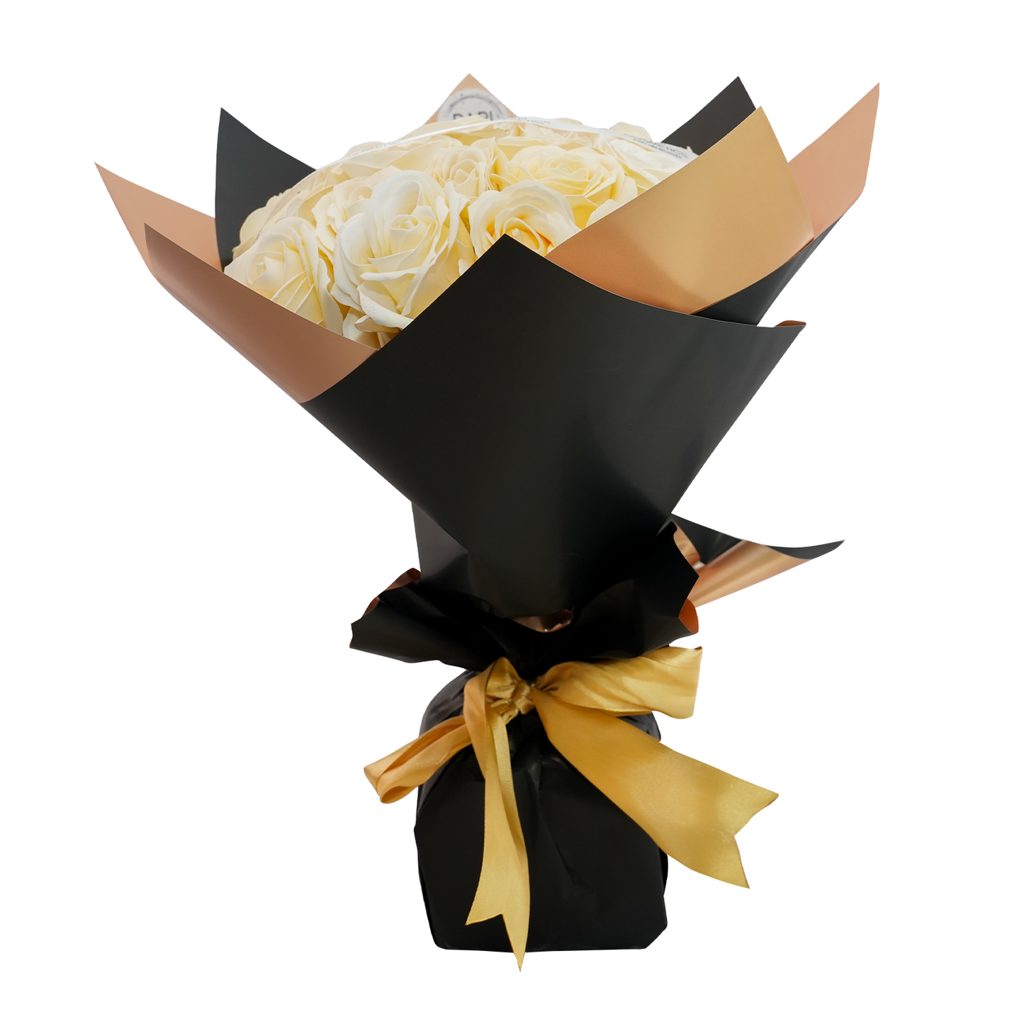 Serene White Bouquet - 25 Roses