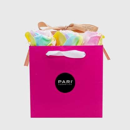 Rainbow Flower Soap Box - 9 Roses