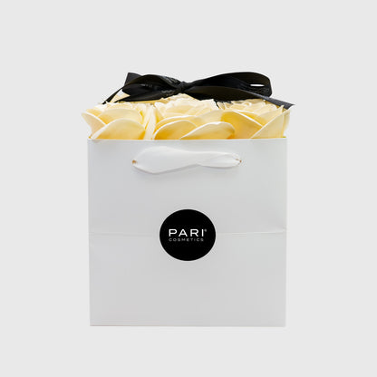 Ivory Flower Soap Box - 9 Roses