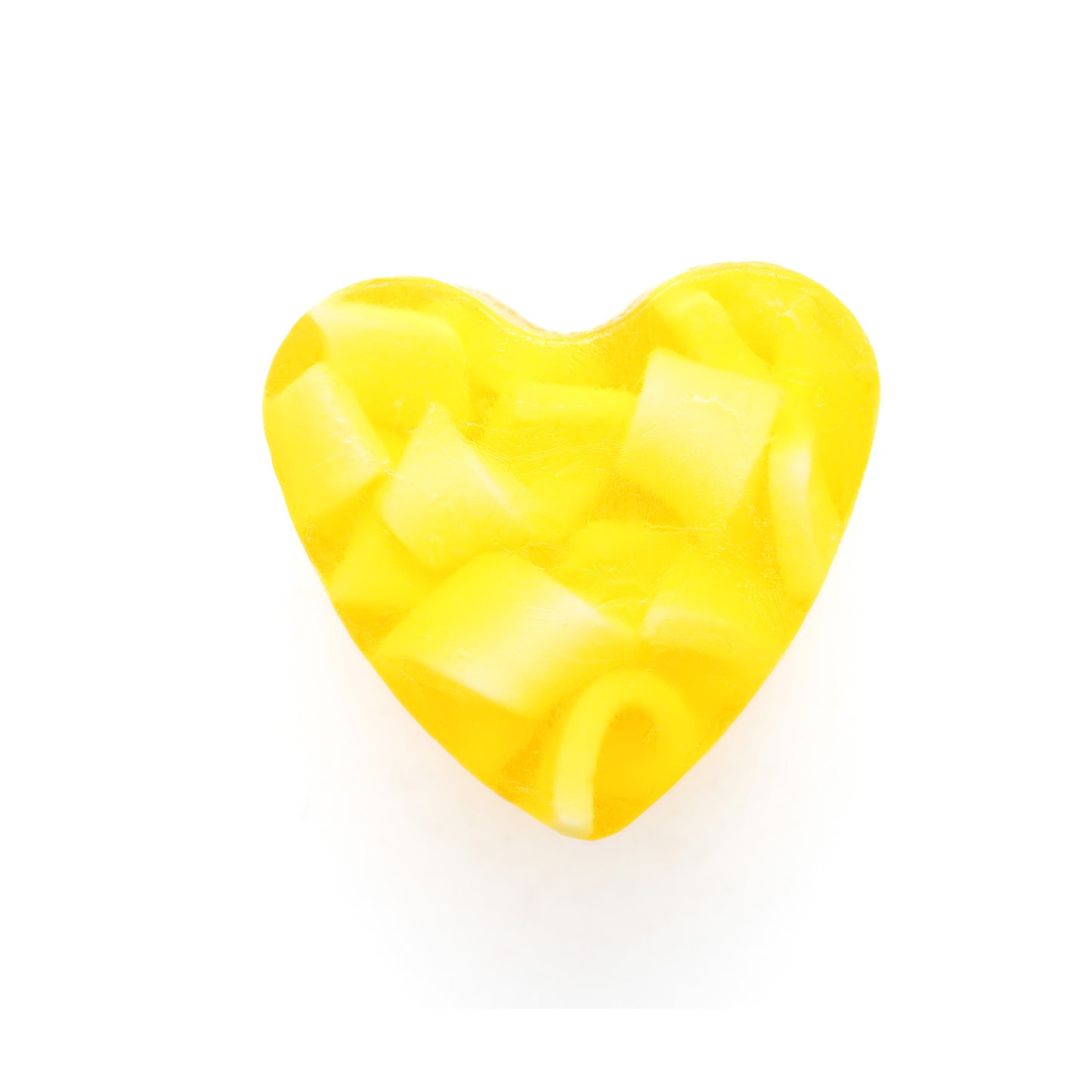 Lemon Heart Shaped Perfumed Soap