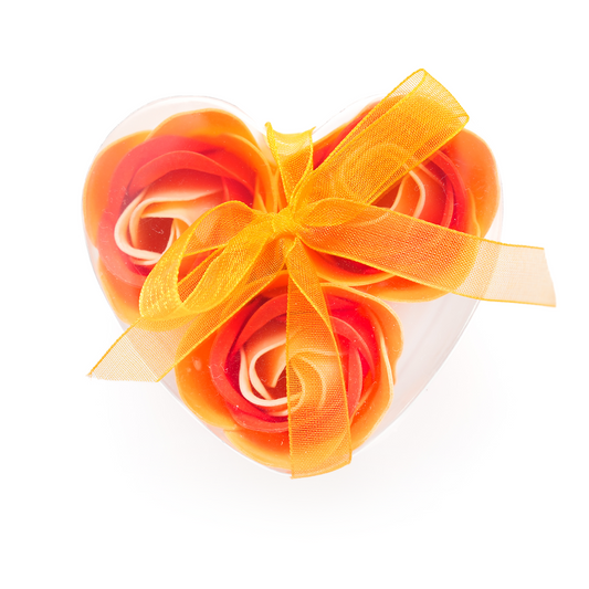 Mini Orange Flower Soap Box