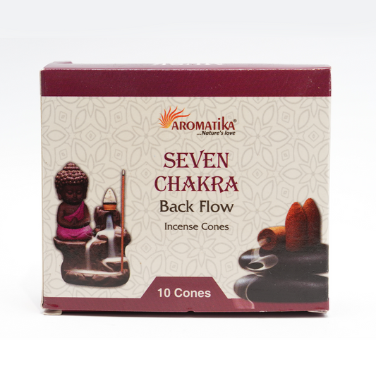 Seven Chakra Incense Cones