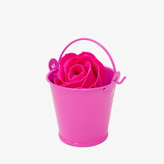 Hot Pink Rose Soap Cup
